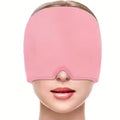 Herbruikbare Head Ice Pack Verstelbare gel Cold Pack Head Wrap Migraine Relief & Tension Hoofdpijn Relief Migraine Cap Head Massage